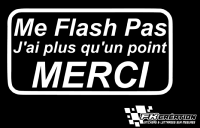 Sticker Me flash pas j'ai plus qu'un point merci