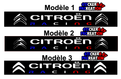 Bandeau pare soleil Citroën Racing A - Pro-RS
