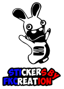 Sticker lapin cretin Seat