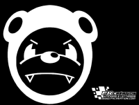 Sticker ourson panda