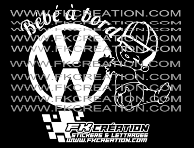 Home Decor Sticker Autocollant Bebe A Bord Volkswagen Vw Ref ab109 Home Garden Citricauca Com