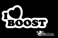 Sticker I love Boost